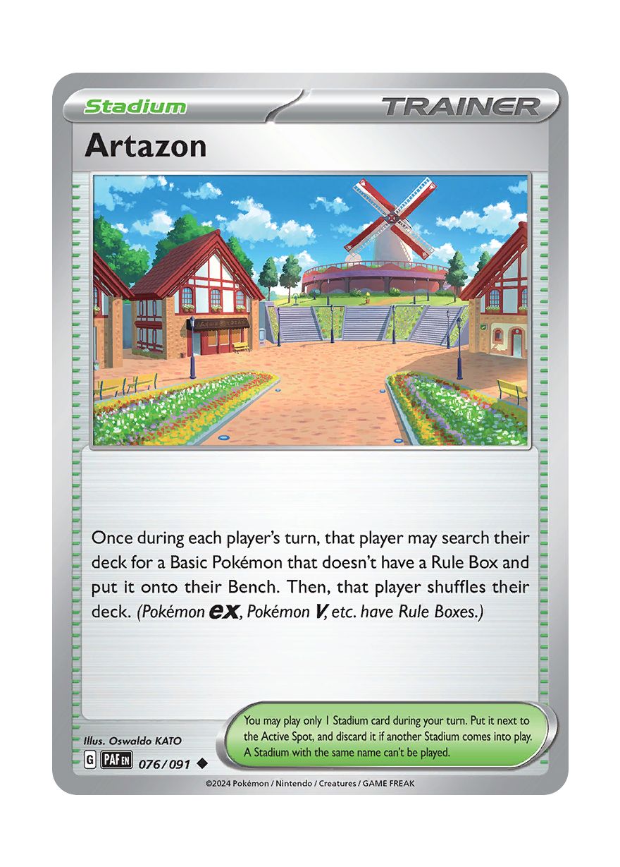 Artazon - Reverse Holo (076/91) - Paldean Fates