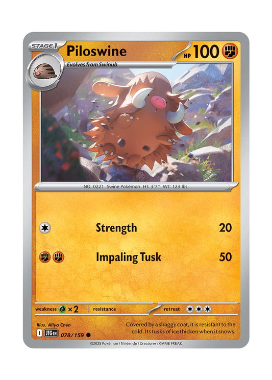 Piloswine (078/159) - Journey Together