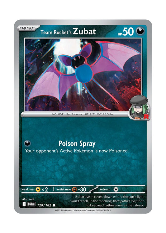 Team Rocket's Zubat (120/182) - Destined Rivals