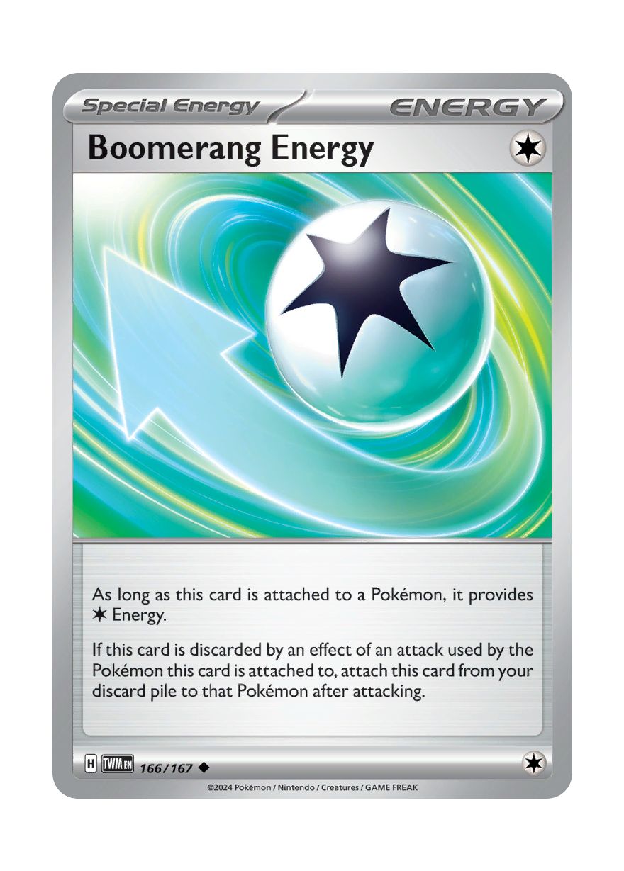 Boomerang Energy - Reverse Holo (166/167) - Twilight Masquerade
