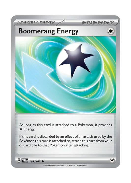 Boomerang Energy - Reverse Holo (166/167) - Twilight Masquerade