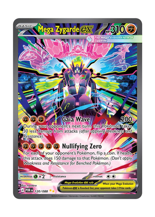 Mega Zygarde ex (120/88) - Perfect Order