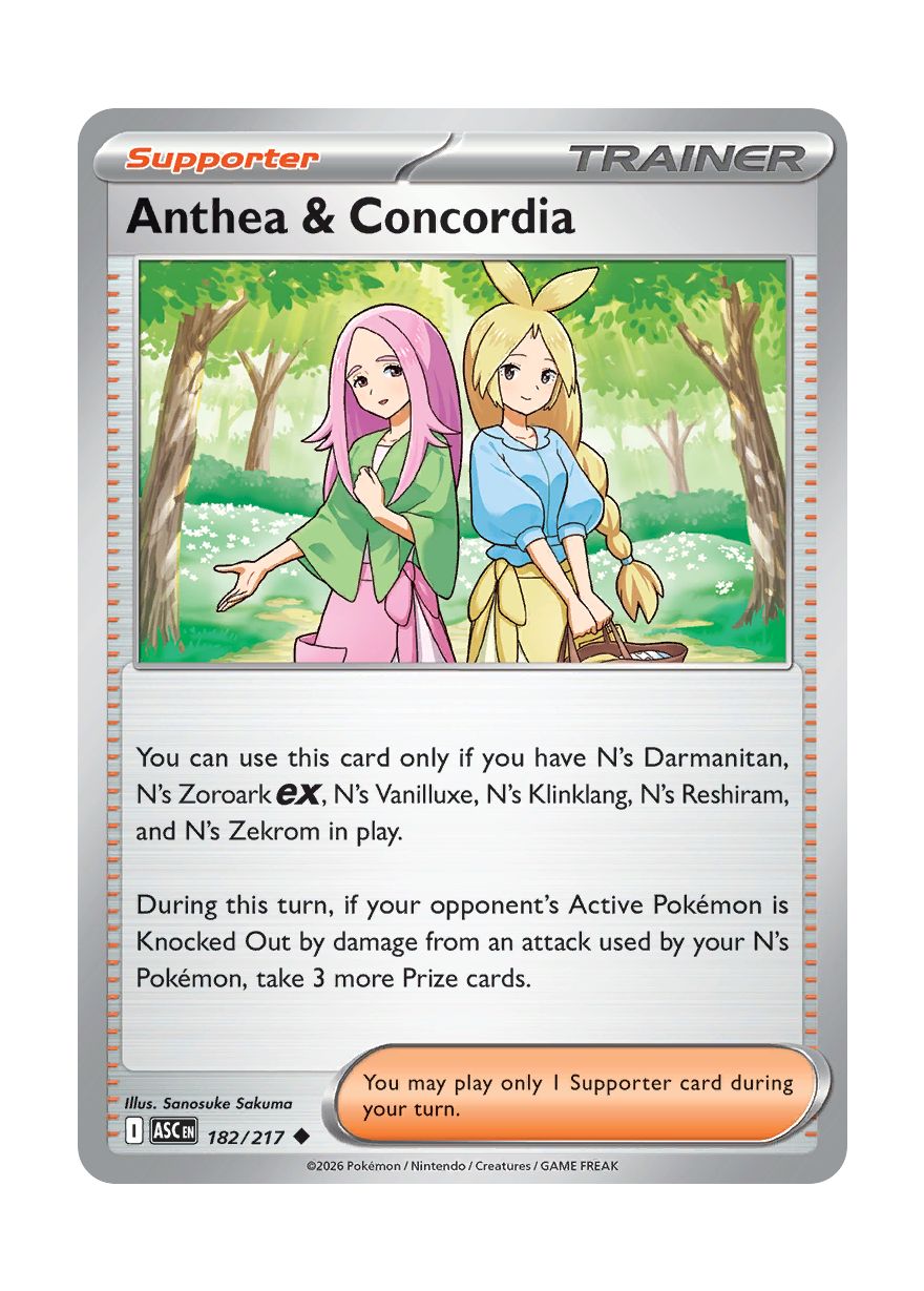 Anthea & Concordia (182/217) - Ascended Heroes