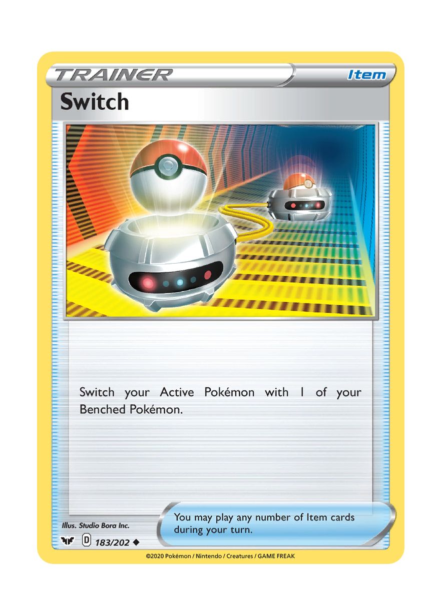 Switch - Reverse Holo (183/202) - Sword & Shield