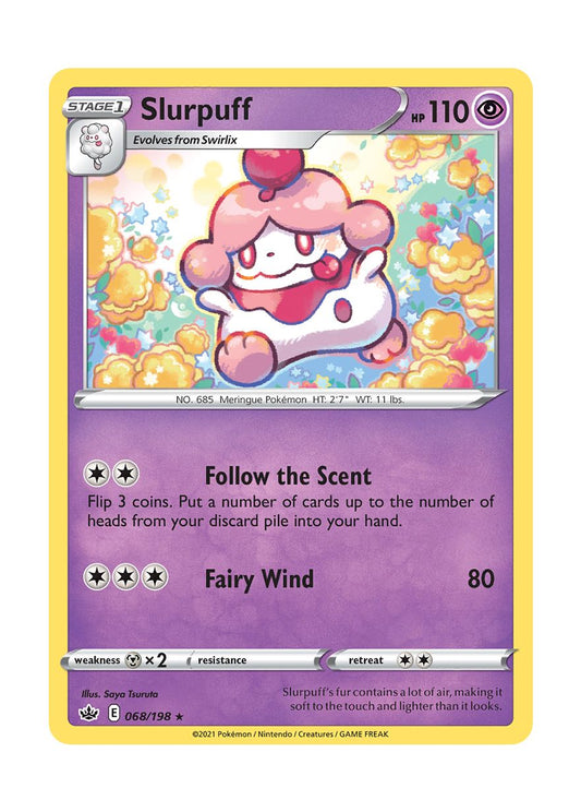Slurpuff - Reverse Holo (068/198) - Chilling Reign