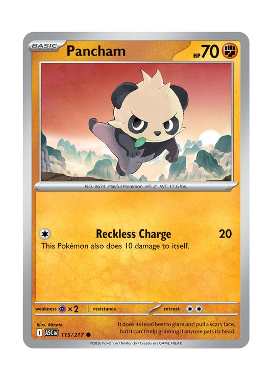 Pancham (115/217) - Ascended Heroes