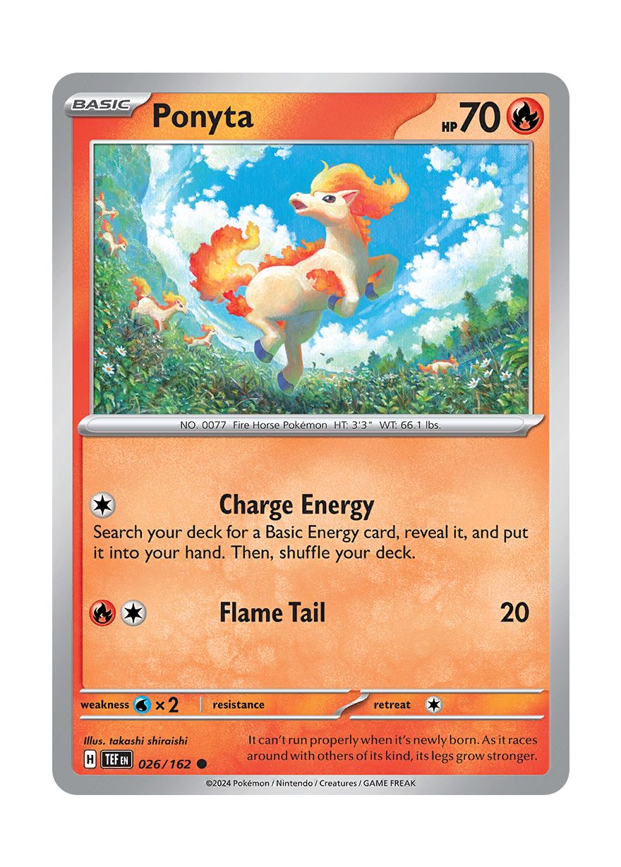 Ponyta (026/162) - Temporal Forces