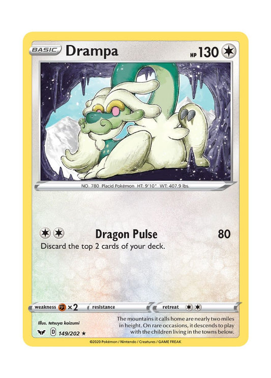 Drampa - Reverse Holo (149/202) - Sword & Shield