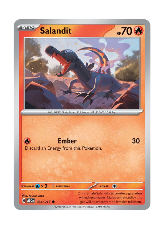 Salandit (034/217) - Ascended Heroes