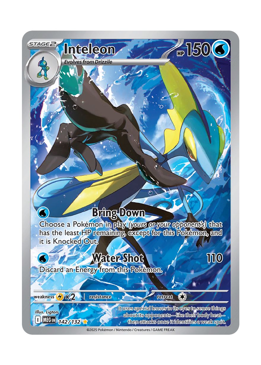 Inteleon (142/132) - Mega Evolution