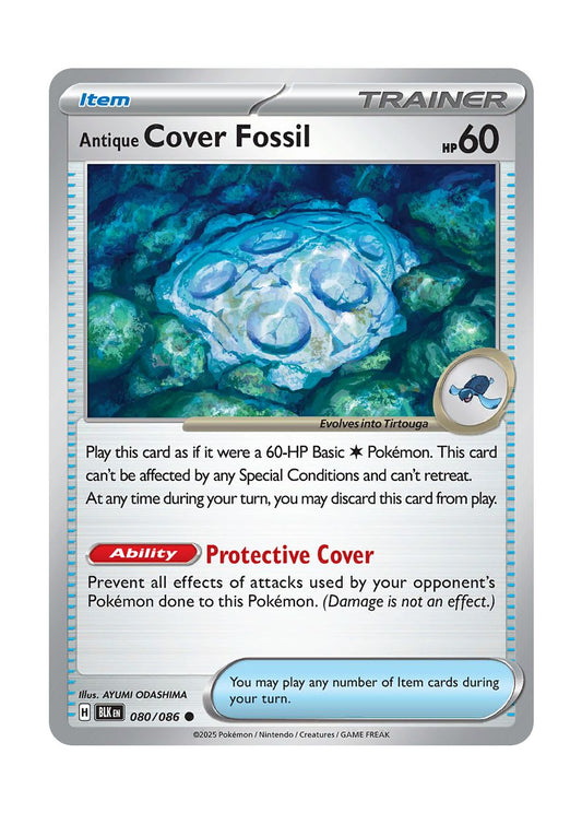Antique Cover Fossil (060/86) - Black Bolt