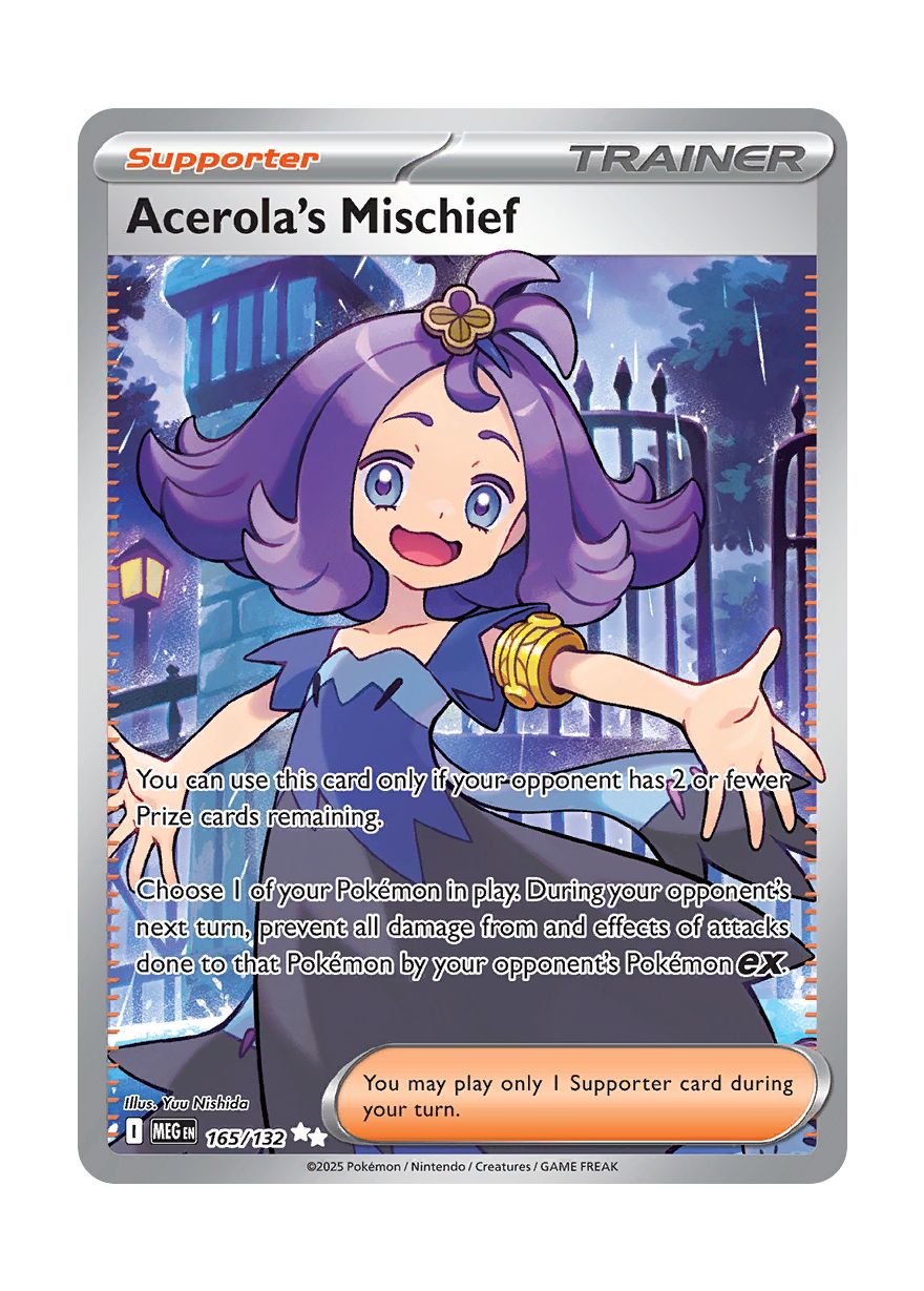 Acerola's Mischief (165/132) - Mega Evolution
