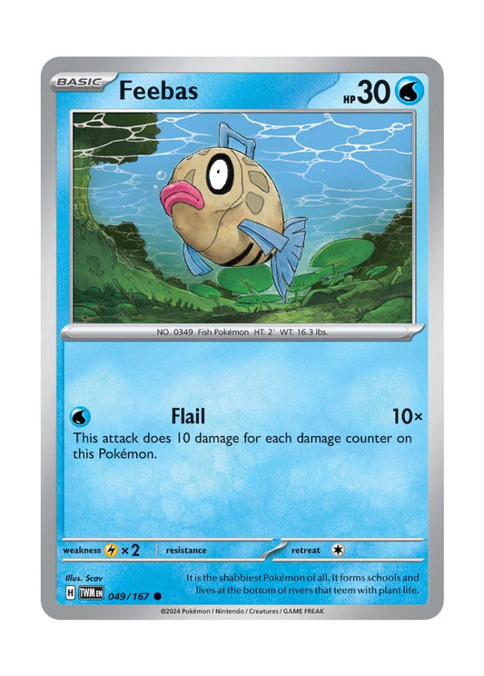 Feebas - Reverse Holo (049/167) - Twilight Masquerade