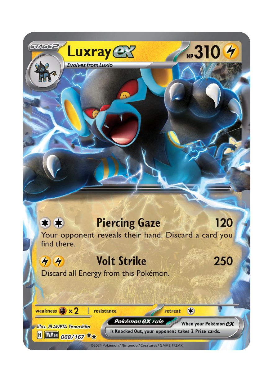 Luxray ex (068/167) - Twilight Masquerade