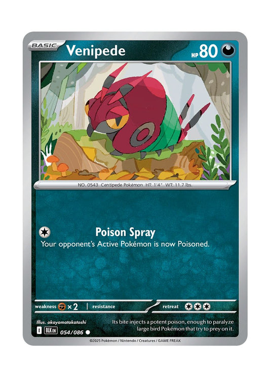 Venipede (054/86) - Black Bolt