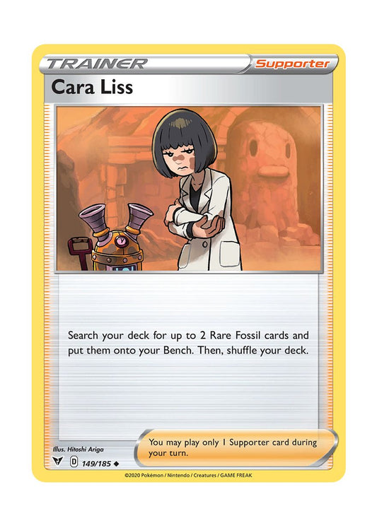 Cara Liss - Reverse Holo (149/185) - Vivid Voltage