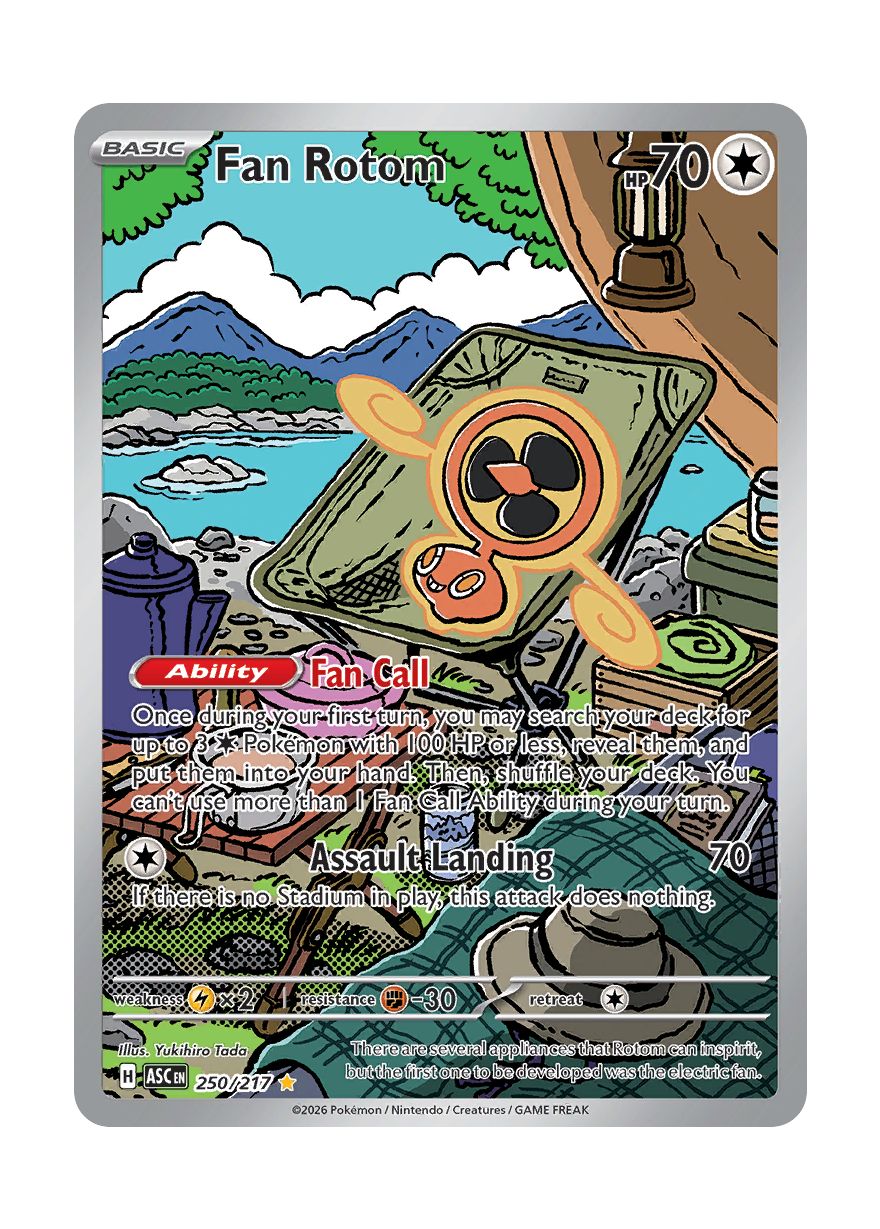 Fan Rotom (250/217) - Ascended Heroes