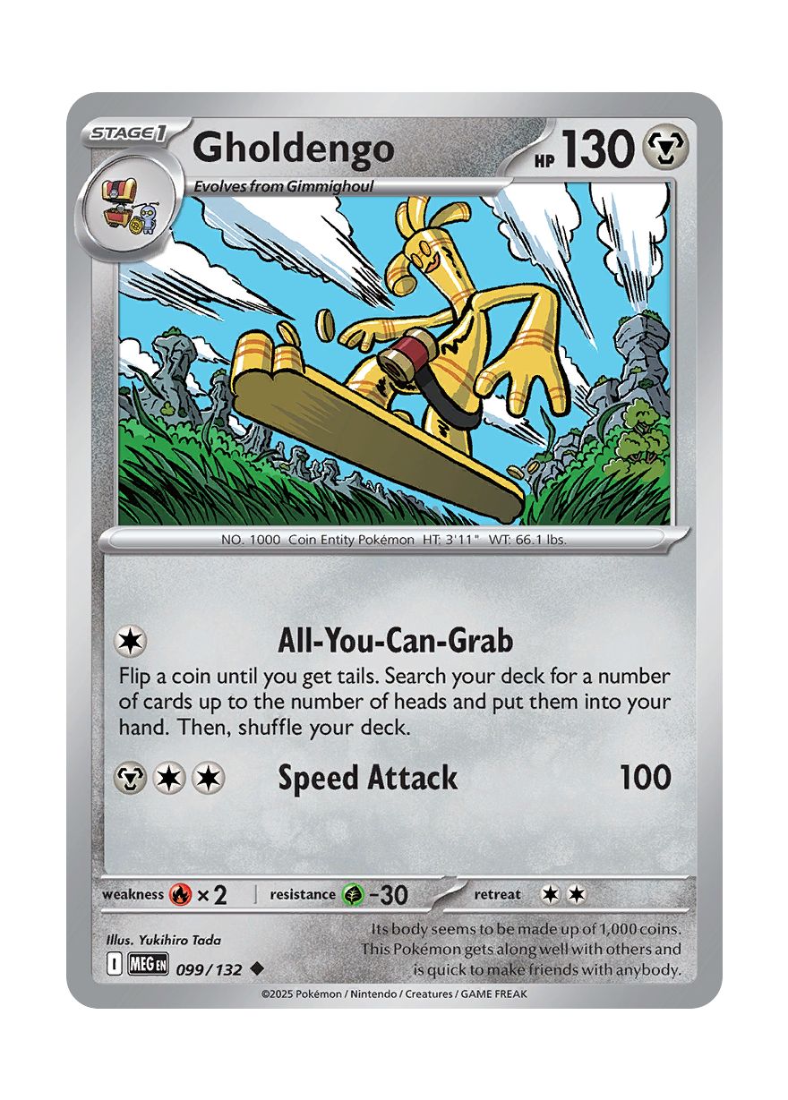 Gholdengo (099/132) - Mega Evolution