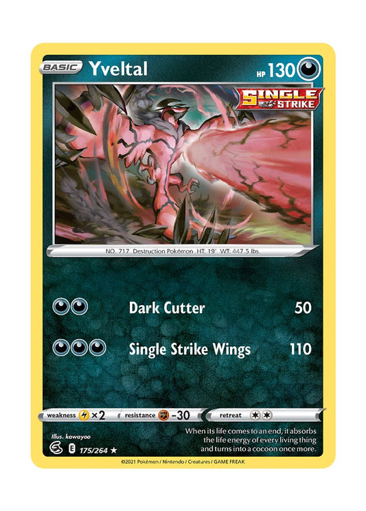 Yveltal - Reverse Holo (175/264) - Fusion Strike