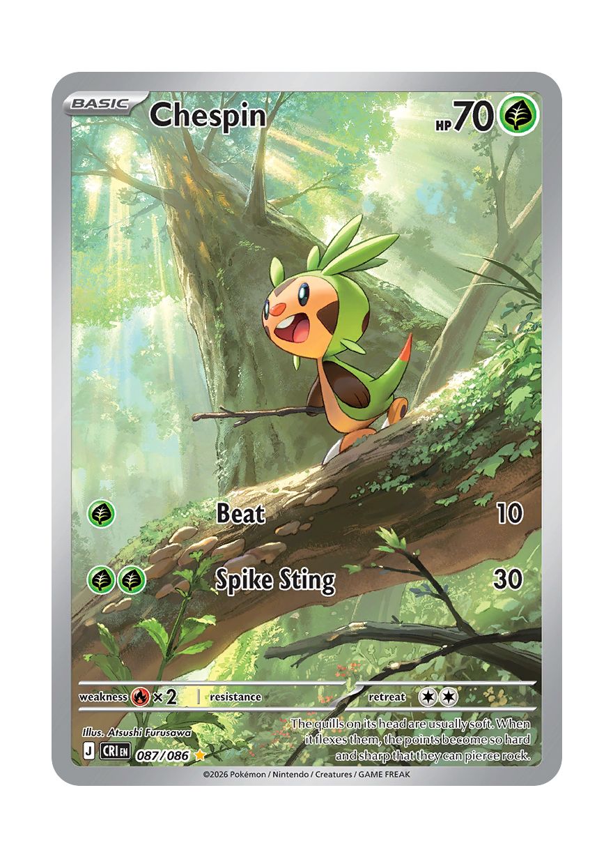 Chespin (087/86) - Chaos Rising