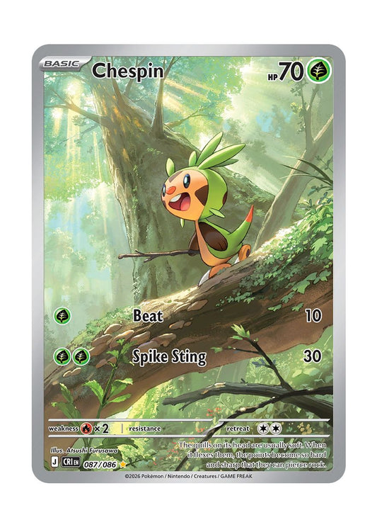 Chespin (087/86) - Chaos Rising