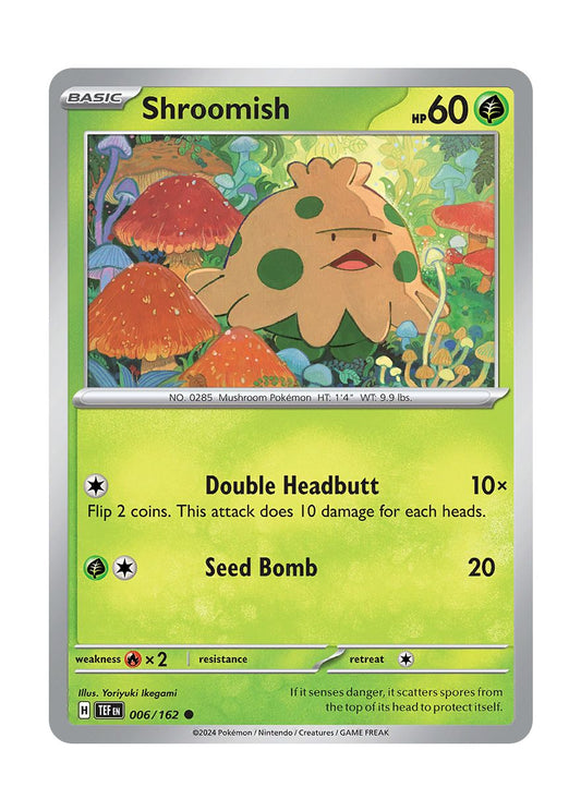 Shroomish - Reverse Holo (006/162) - Temporal Forces