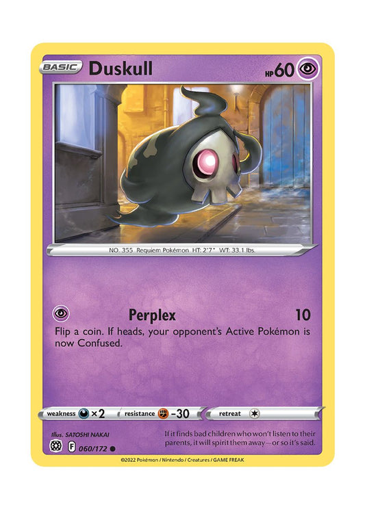 Duskull - Reverse Holo (060/172) - Brilliant Stars