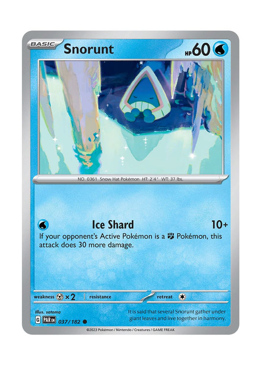 Snorunt - Reverse Holo (037/182) - Paradox Rift