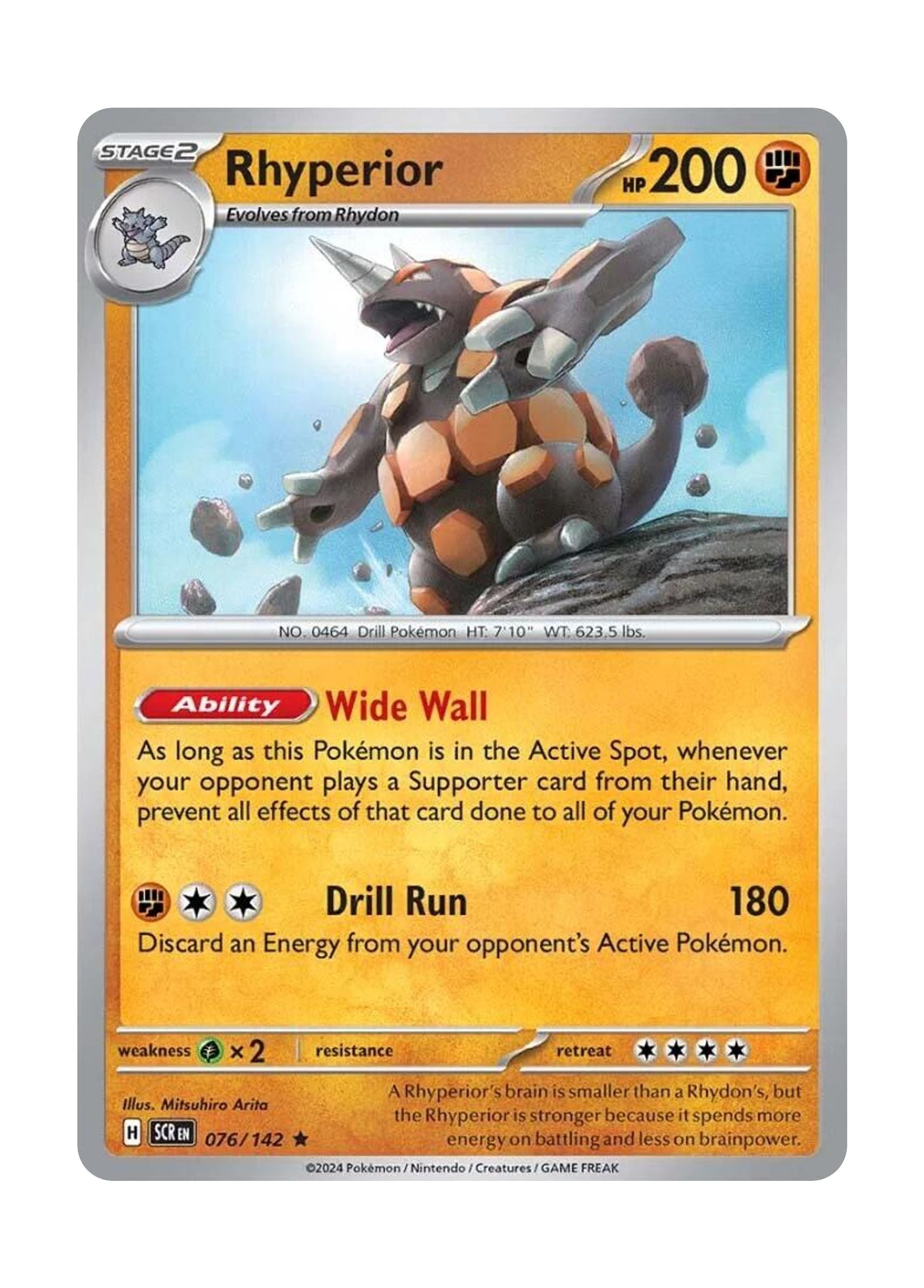 Rhyperior (076/142) - Stellar Crown