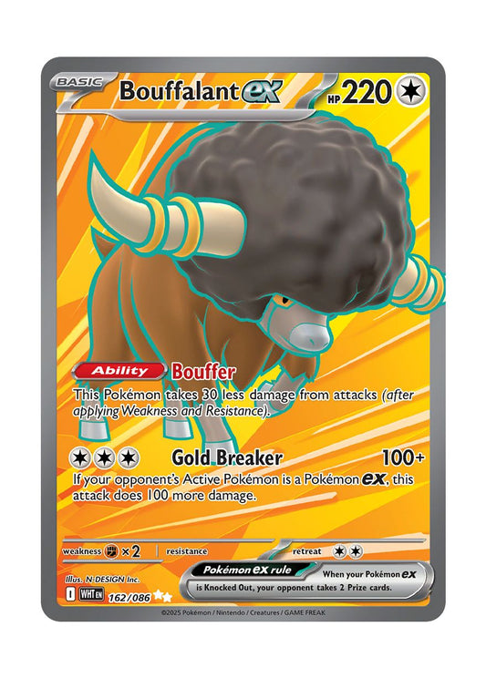 Bouffalant ex (162/86) - White Flare