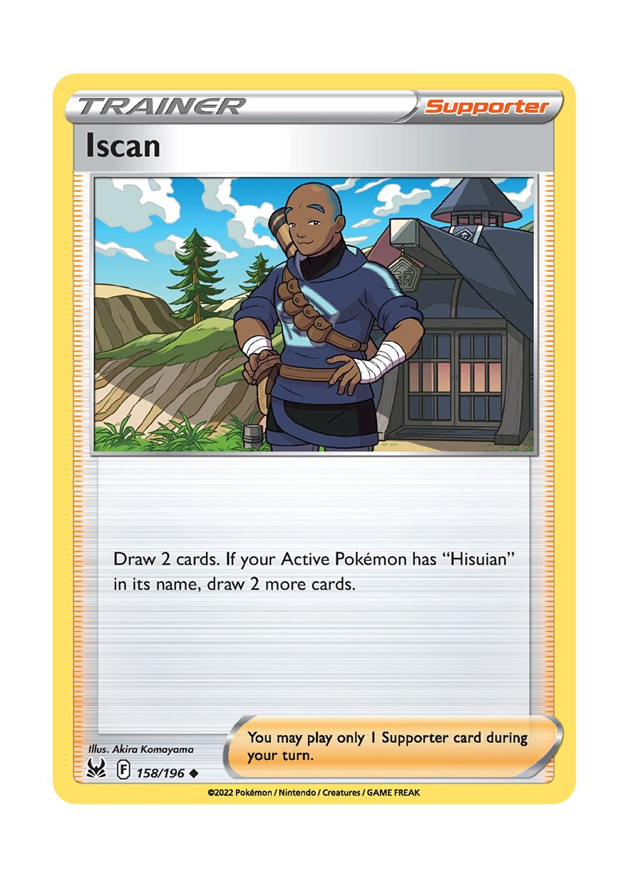 Iscan - Reverse Holo (158/196) - Lost Origin