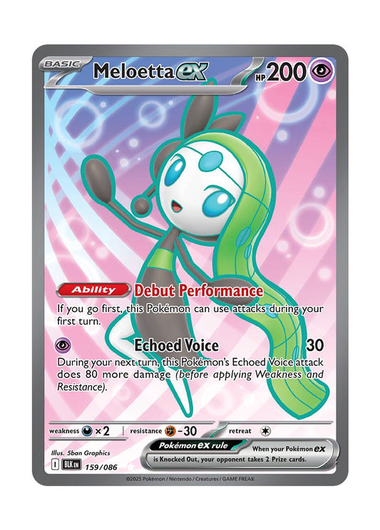 Meloetta ex (159/86) - Black Bolt