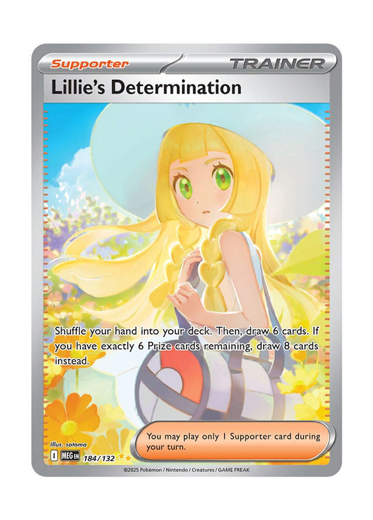 Lillie's Determination (184/132) - Mega Evolution