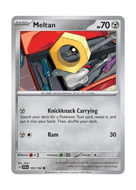 Meltan (103/142) - Stellar Crown