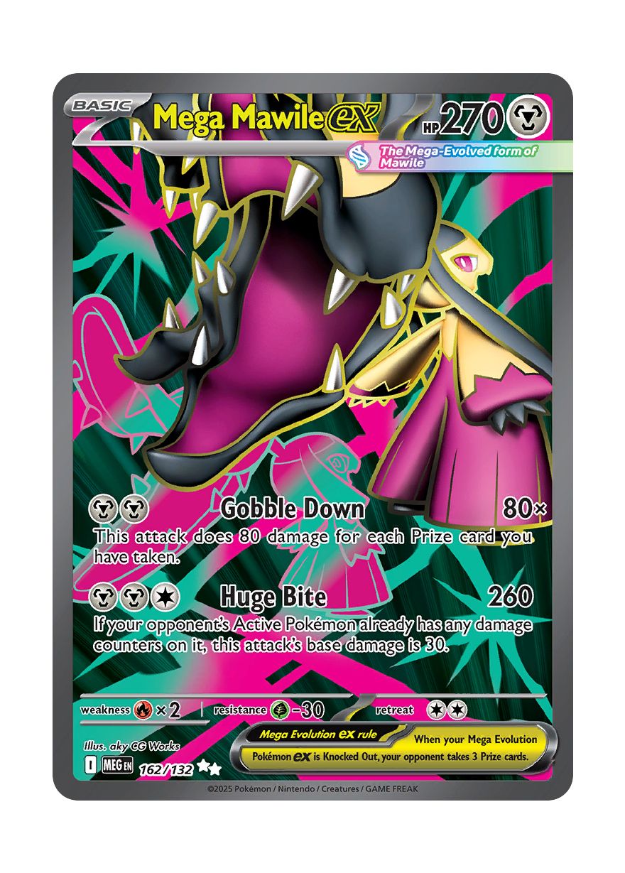Mega Mawile ex (162/132) - Mega Evolution