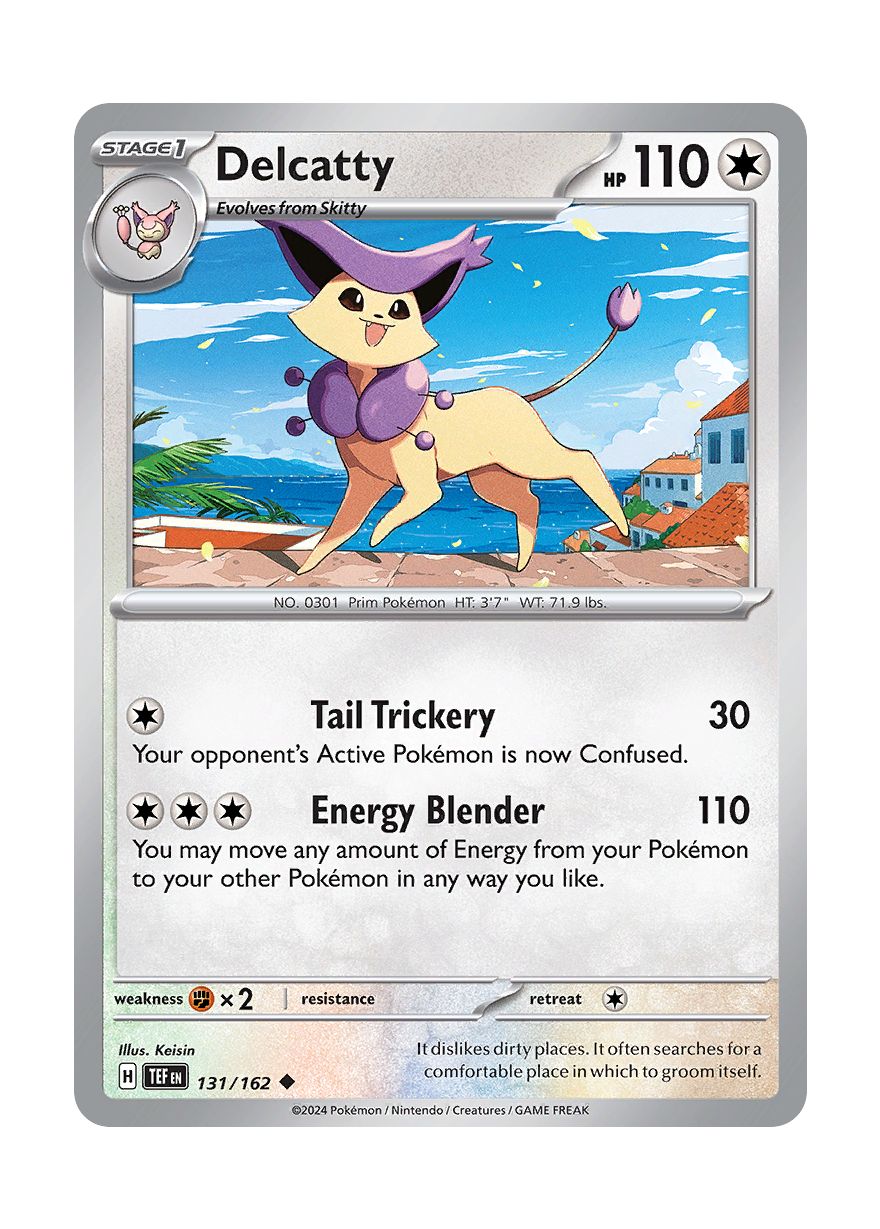 Delcatty - Reverse Holo (131/162) - Temporal Forces