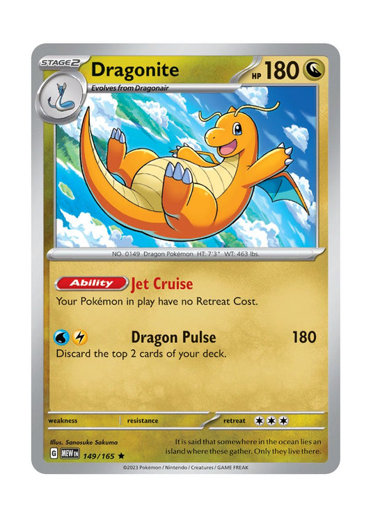 Dragonite - Reverse Holo (149/165) - 151