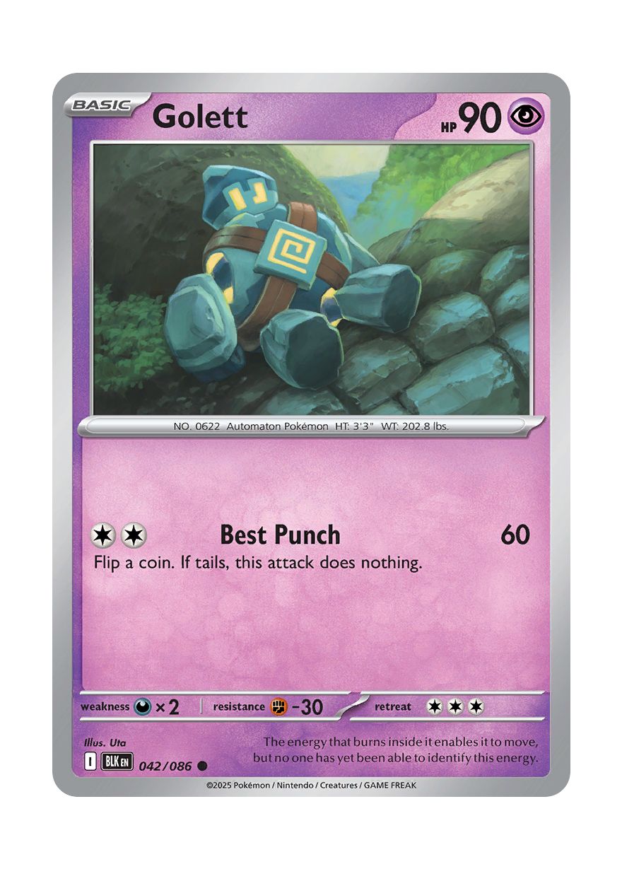 Golett (042/86) - Black Bolt