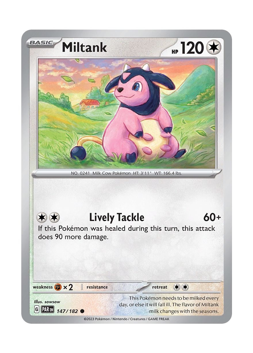 Miltank - Reverse Holo (147/182) - Paradox Rift