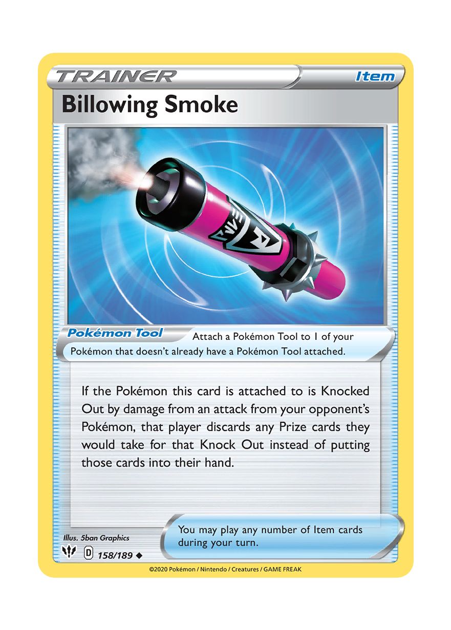 Billowing Smoke - Reverse Holo (158/189) - Darkness Ablaze