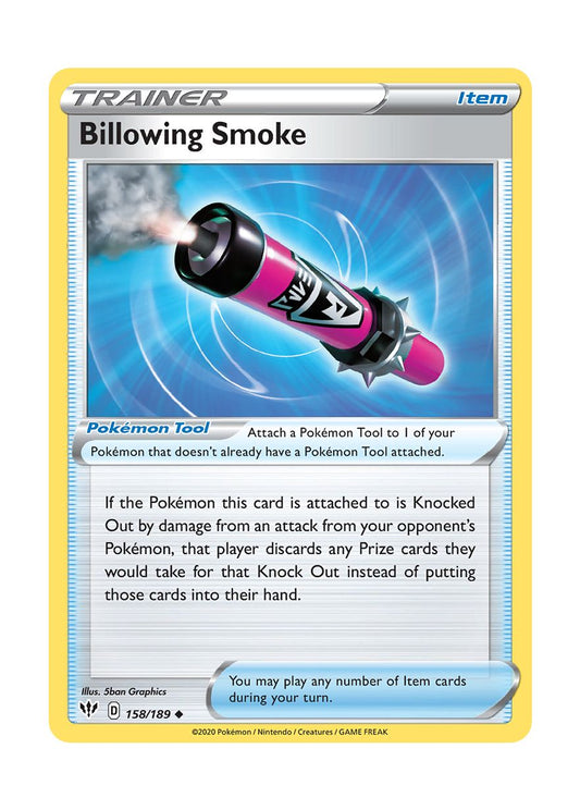 Billowing Smoke - Reverse Holo (158/189) - Darkness Ablaze