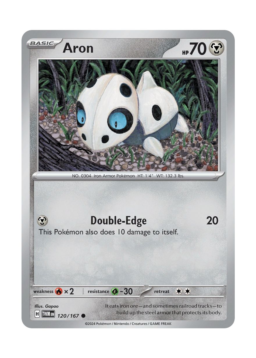 Aron - Reverse Holo (120/167) - Twilight Masquerade