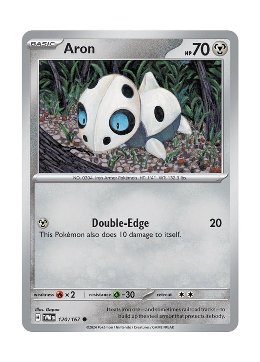 Aron - Reverse Holo (120/167) - Twilight Masquerade
