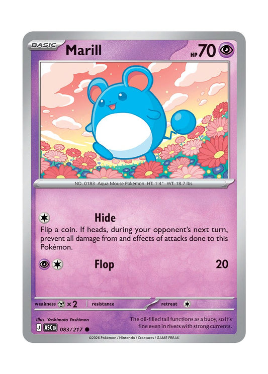 Marill (083/217) - Ascended Heroes