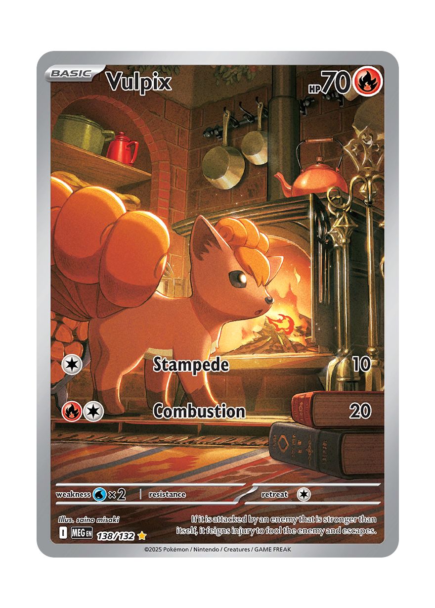 Vulpix (138/132) - Mega Evolution