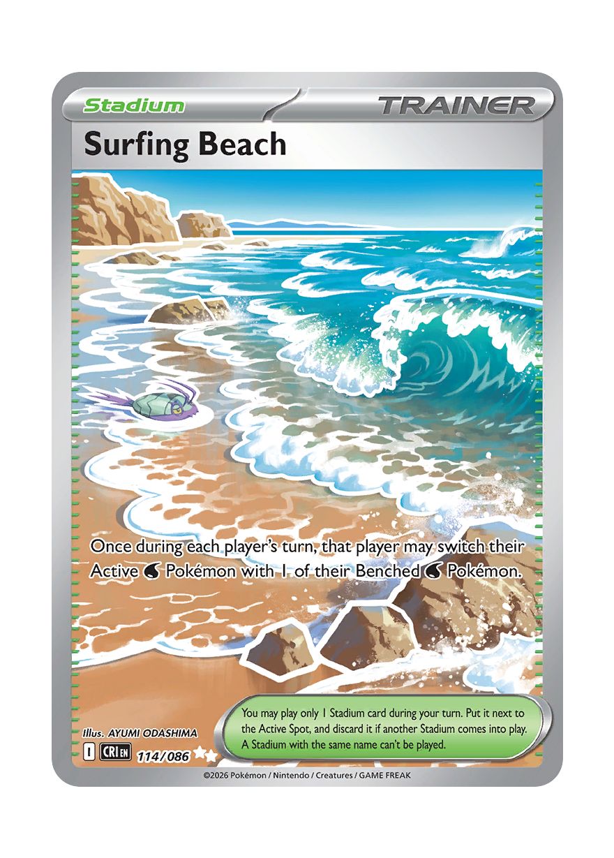 Surfing Beach (114/86) - Chaos Rising