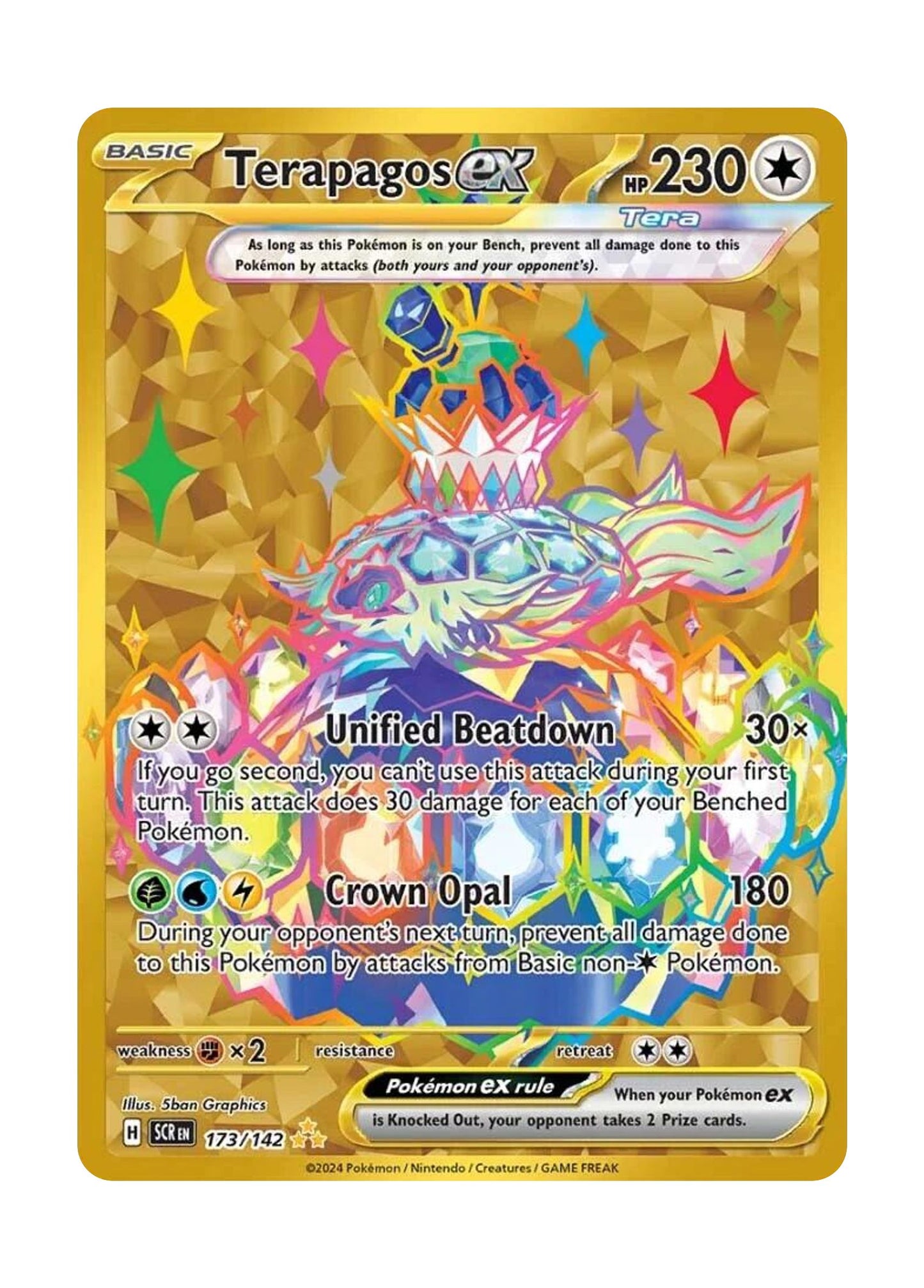 Terapagos ex (173/142) - Stellar Crown