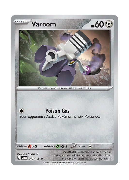 Varoom - Reverse Holo (140/198) - Scarlet & Violet