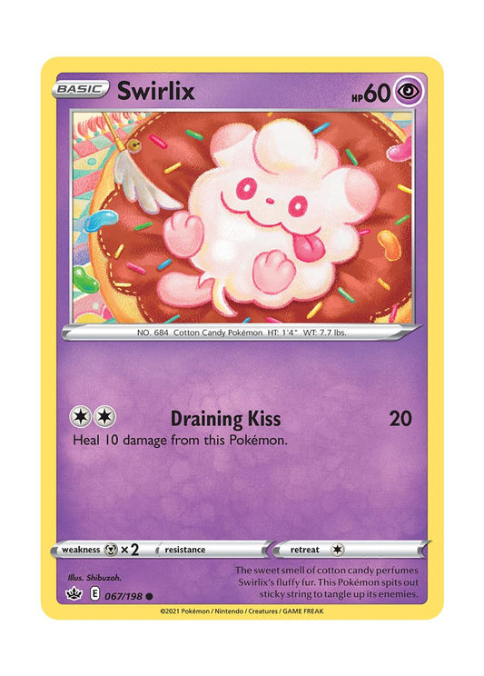 Swirlix - Reverse Holo (067/198) - Chilling Reign