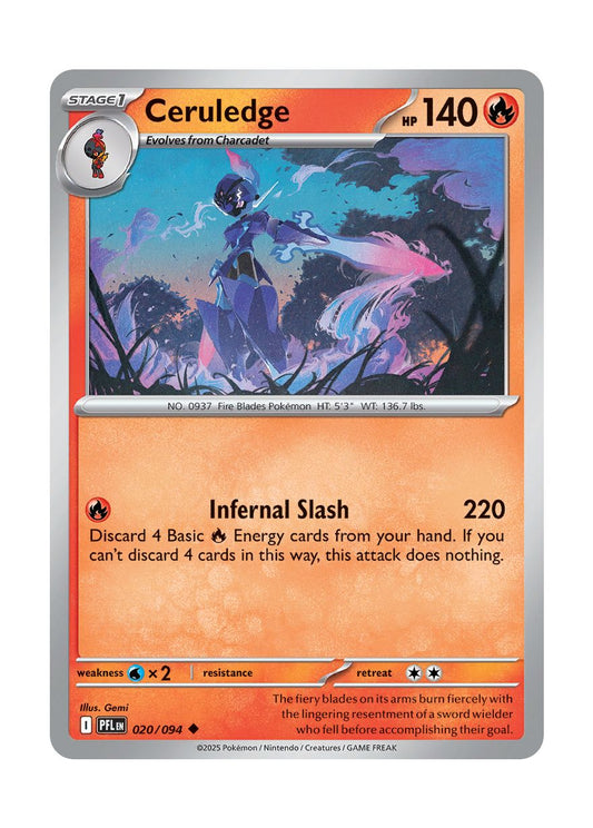 Ceruledge (020/94) - Phantasmal Flames